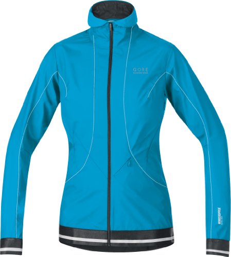 Gore Running Wear Damen Jacke Air 2.0 Active Shell, pool blue, 34, JWAIRL500006