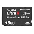 SanDisk 8GB Memory Stick Pro Duo Ultra II Bulk Pack