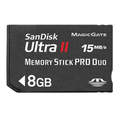 SanDisk 8GB Ultra II Memory Stick PRO Duo