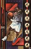 (23x35) Philadelphia 76ers Allen Iverson Sports Poster Print