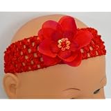 Delia Baby Headband (Red)