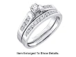 Stunning 2 Pc. Gold 1/2 CTW. Genuine Diamond Bridal Set
