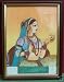 Jam & Traditional Lady, Gem Art Painting, Home D&eacute;cor & Gift