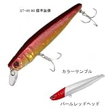 Aqua Wave(アクアウェーブ) シールズミノー110 パールレッドヘッド 110mm 038811