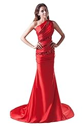 One Shoulder Evening Dress 