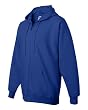 Cotton Full-Zip Hooded Sweatshirt