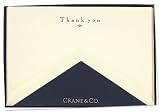 Crane & Co. Navy Hand Engraved Thank You Cards (CT3116)