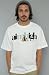 Mighty Healthy The Aim High Tee in White,T-shirts for Men