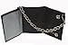 Genuine Leather Chain Wallet (Black) #Floor