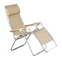 Faulkner Standard Recliner Desert Sand/Grey Mesh with Wood Arms