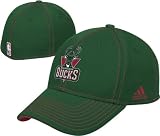 Milwaukee Bucks Basic Logo Structured Flex Hat