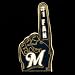 Milwaukee Brewers #1 Fan Pin
