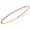 10k Rose Gold Stackable Diamond Bangle (1/4 cttw, I-J Color, I3 Clarity), 7