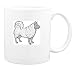 Mug with hound, norweigian, dog, elk, pet, animal