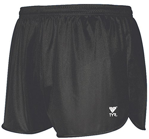 TYR Sport Men's Swim Short/Resistance Short Swim Suit,Black,M