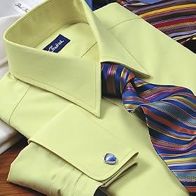Imperial 100s Traditional Straight Collar French Cuff Dress Shirt