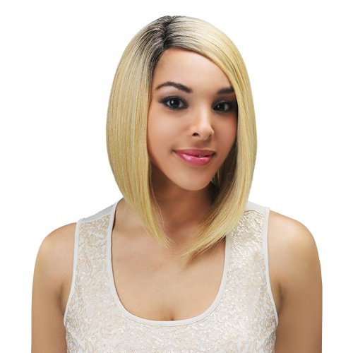 New Born Free Synthetic Lace Front Wig Curved Part Magic Lace â€