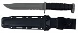 Next Generation Fighting Knife- Serrated w/Hard Sheath