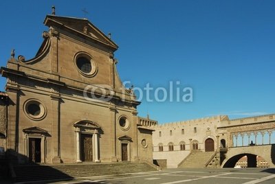 Wallmonkeys Peel and Stick Wall Decals - Viterbo - Palazzo Papale - Duomo - Piazza San Lorenzo - 24