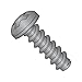 #2 x 3/8" Type B Self-Tapping Screws/Phillips/Pan Head/Steel/Black Oxide (Carton: 10,000 pcs)