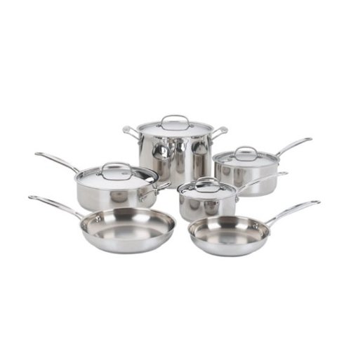Cuisinart MultiClad Pro Stainless Triple Ply 12-Piece Cookware Set