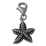 Sterling Silver Star Fish Charm