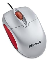Microsoft optische Notebook Maus schnurgebunden silber (original Handelsverpackung)