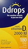 Ddrops&reg; 2000 IU 180 drops