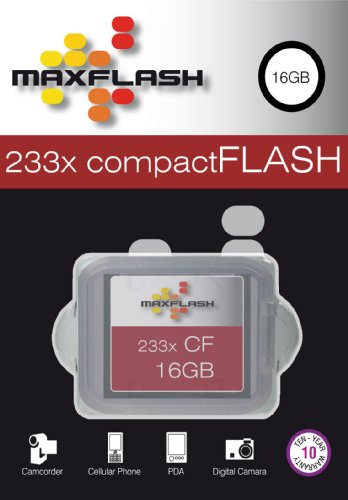 Professional Series HIGH SPEED 233x 16GB Compact Flash Card ( CF ) for Digital SLR Cameras