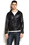 Armani Exchange Mens Hooded Nylon Track Jacket