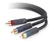 Electronics : Belkin Component video cable 3RCA/3RCA; 12'