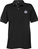 Los Angeles Kings Black Classic Pique Stainguard Polo Shirt