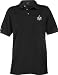Los Angeles Kings Black Classic Pique Stainguard Polo Shirt