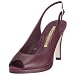Buffalo 6286-306 Damen Plateau Slingpump Leder grape, violett