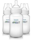 Philips AVENT Classic Plus BPA Free Polypropylene Bottles, 11 Ounce (Pack of 3) by Philips AVENT [並行