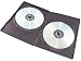 7mm Slim Double Black DVD Cases 100 Pack