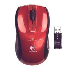 Logitech RED V320 CordlessOptical Notebook Mouse by Logitech