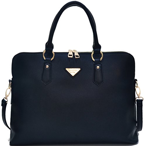 Dasein Slim, Rolled Handle Briefcase, Satchel, Shoulder Bag, Handbag, Tablet Bag, iPad Bag