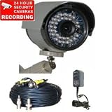 1/3" Sony Super Had CCD Infrared IR Outdoor Camera with free Cable and Power Supply free surveillance DeCal IRX36KC 1OQ