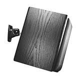 NEW Universal Stainless Steel Speaker Mounting Kit - Black (Stands Mounts & Furniture)
