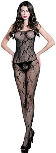 Girlmer Women's Summer Hot Sexy Straps Open Crotch Hollow Out Lingerie Nighttown