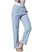 I Love NY New York Lounge Pants Heart Pajama Bottoms Gray Medium