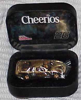 Buy Nascar 50th Anniversary #26 Gold Cheerios Gold Collector's Car 1:64 by Racing Champions