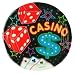 Casino 10 1/2 Paper Dinner Plates (8 Count)