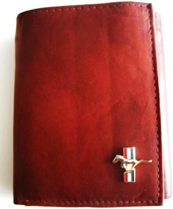 Mustang Tri-Fold Italian Leather Wallet