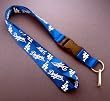 Los Angeles Dodgers Lanyard Keychain LA