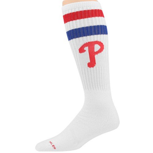Philadelphia Phillies White Tube Socks