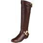 BCBGMAXAZRIA Women's Funny Flat Boot,Bark,6 M US
