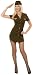 Army Babe Adult Costume Adult (Small)