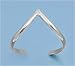 Sterling Silver Toe Ring - 2mm Band Width